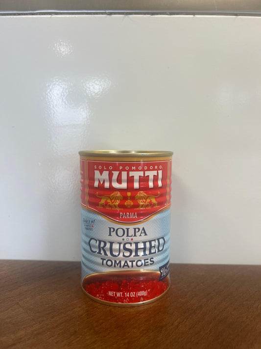 Polpa Crushed Tomatoes, Mutti 14 oz